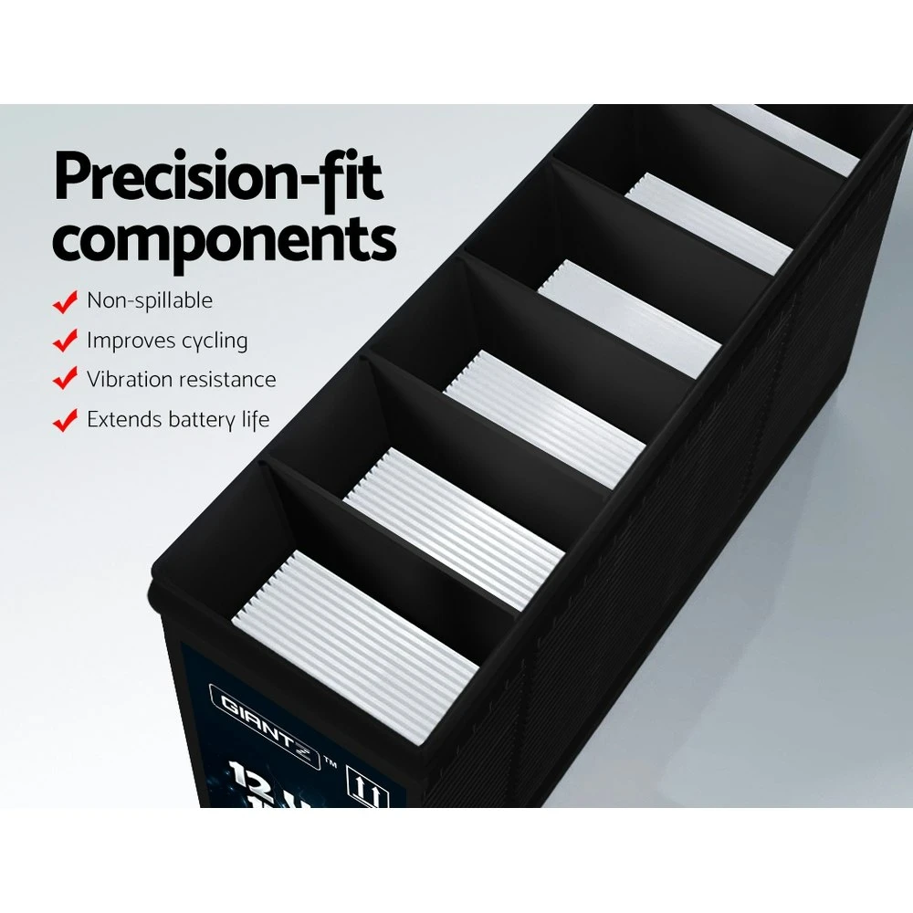 Giantz Deep Cycle Battery 135Ah 12V AGM Power Potable 6 Giantz Deep Cycle Battery 135Ah 12V AGM Power Potable - Image 6