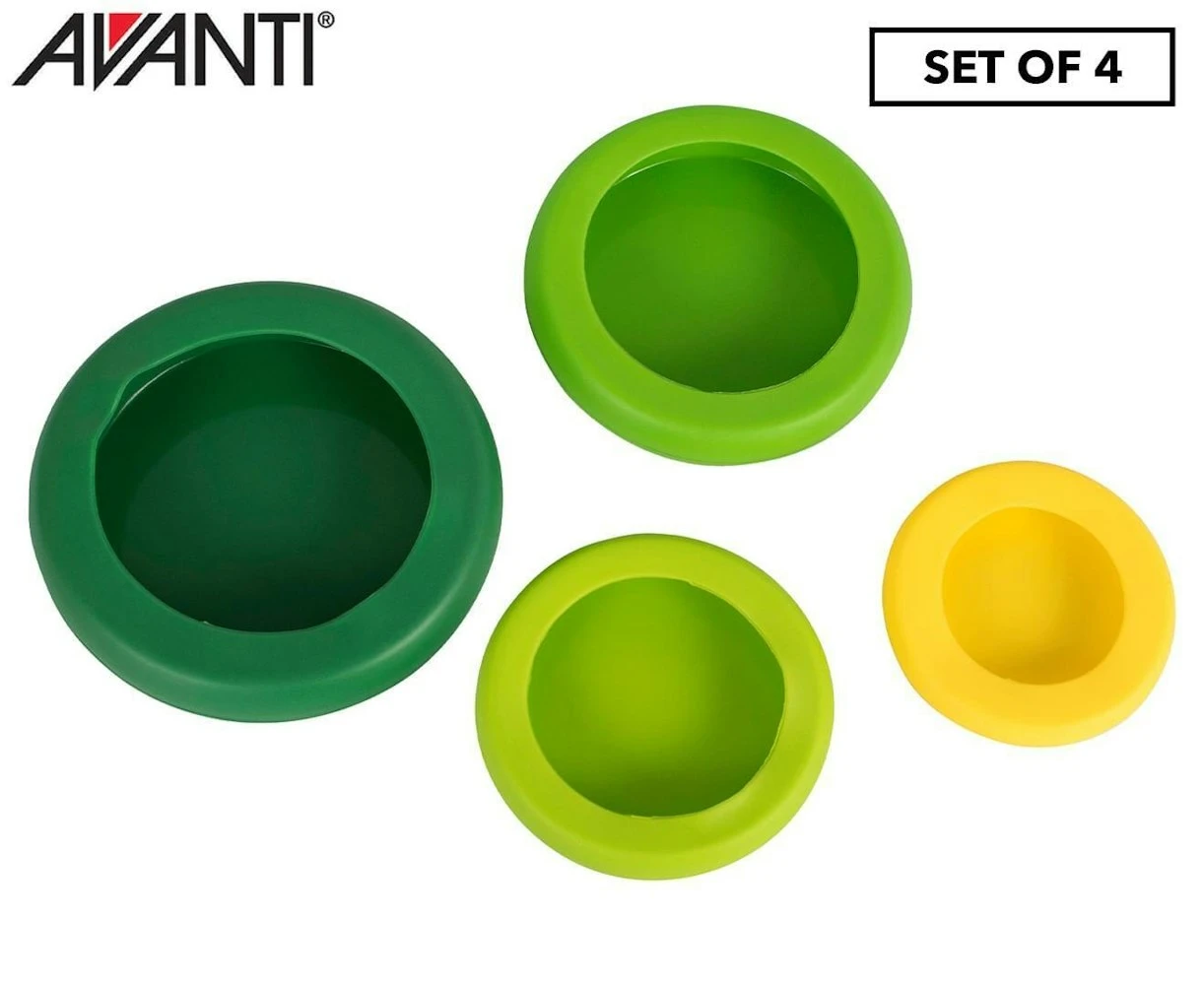 Avanti 4pcs Food Keeper Saver Avocado Hugger Storage Covers Stay Fresh Silicone 4 Avanti 4pcs Food Keeper Saver Avocado Hugger Storage Covers Stay Fresh Silicone - Image 4