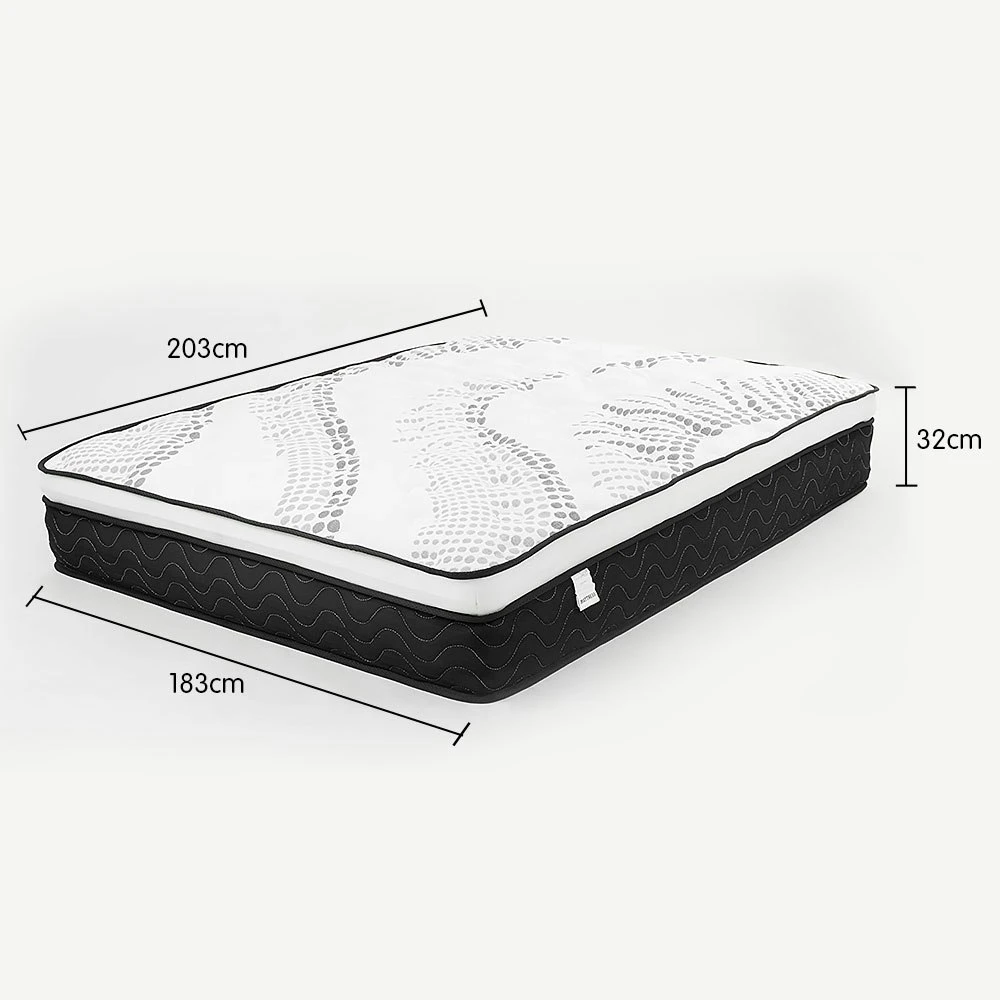 Laura Hill Premium King Mattress With Euro Top Layer - 32cm 3 Laura Hill Premium King Mattress With Euro Top Layer - 32cm - Image 3
