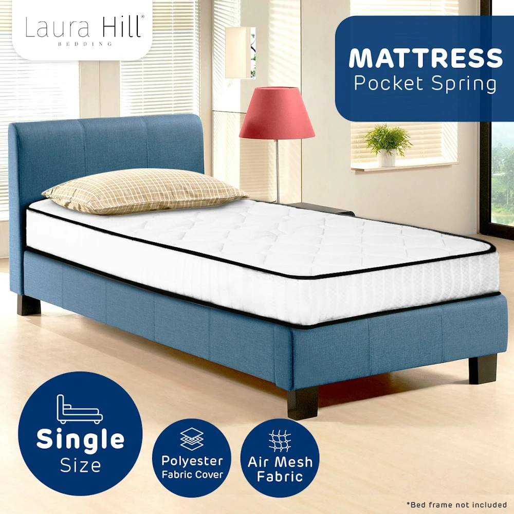 Laura Hill Pocket Spring Mattress - King Single 2 Laura Hill Pocket Spring Mattress - King Single - Image 2