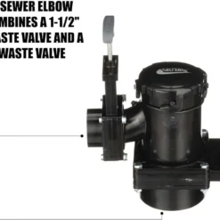 Valterra SAN TEE DOUBLE ROTATING VALVE 3? HUB X 1-1/2? HUB X 3? BAYONET CAP T18 9 Valterra SAN TEE DOUBLE ROTATING VALVE 3? HUB X 1-1/2? HUB X 3? BAYONET CAP T18 -Outdoor Equipment Sales Shop NSNY57ugV0ZS0 0lKiGGkhrFo