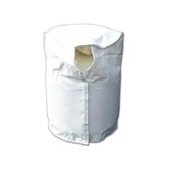 Single 9kg Gas Bottle Cover White