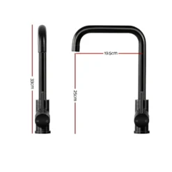 Cefito Mixer Faucet Tap Brass Sink Kitchen Basin Shower Swivel Spout WELS Black 10 Cefito Mixer Faucet Tap Brass Sink Kitchen Basin Shower Swivel Spout WELS Black -Outdoor Equipment Sales Shop PAw0VDpdLYJQPMu4jBvMYxcuY
