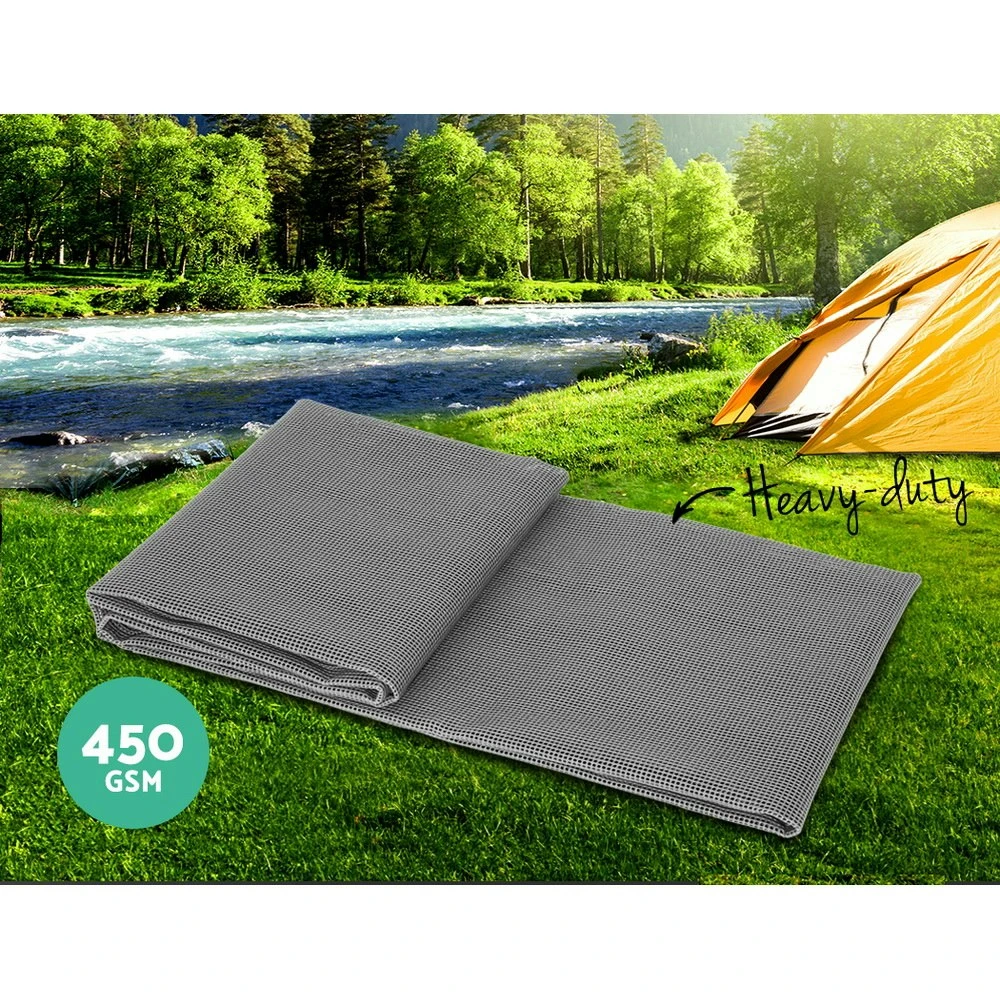 Weisshorn 6M Annex Matting Pack Of 2x 3 X2.5m Floor Mats Mesh Camping Picnic 4 Weisshorn 6M Annex Matting Pack Of 2x 3 X2.5m Floor Mats Mesh Camping Picnic - Image 4
