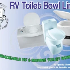 Squeaky Clean RV Toilet Bowl Liners