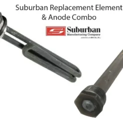 Suburban 240V Element & Sacraficial Anode Combo