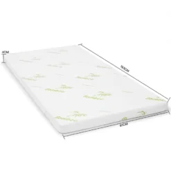 Memory Foam Mattress Protector With Bamboo Cover - Single 4cm -Outdoor Equipment Sales Shop QjV84ZzJSf88XdxO6FqvSuYbo