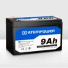 Atem Power 9AH AGM Battery 12V AMP Lead Acid SLA Deep Cycle Batteryl