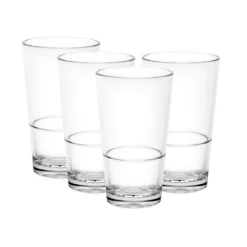 D-Still Unbreakable Beer Glass 425ml - Set Of 4