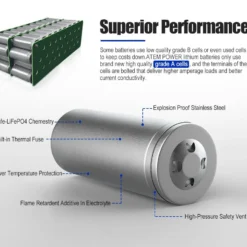 ATEMPOWER 12V 100Ah Lithium LiFePO4 Battery 12 ATEMPOWER 12V 100Ah Lithium LiFePO4 Battery -Outdoor Equipment Sales Shop SuK6yBEuvdSTPqayFjp9vx09M
