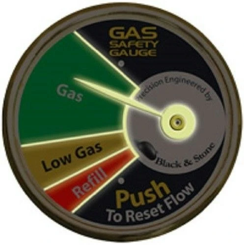 LPG Gas Safety Gauge 3/8" 2 LPG Gas Safety Gauge 3/8" - Image 2
