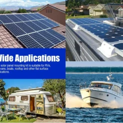 Solar Panel Corner Mounting Brackets Roof Mount 7PCS -Outdoor Equipment Sales Shop T6S1D4UuBqSn YwkwhfZzOOpE 1