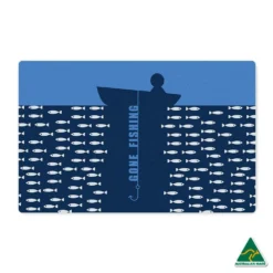 Gone Fishing Doormat