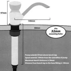 Explore White Caravan Sink Hand Pump & Repair Kit -Outdoor Equipment Sales Shop UJeH0jkoKK5LDDNco38Z1ZyNI