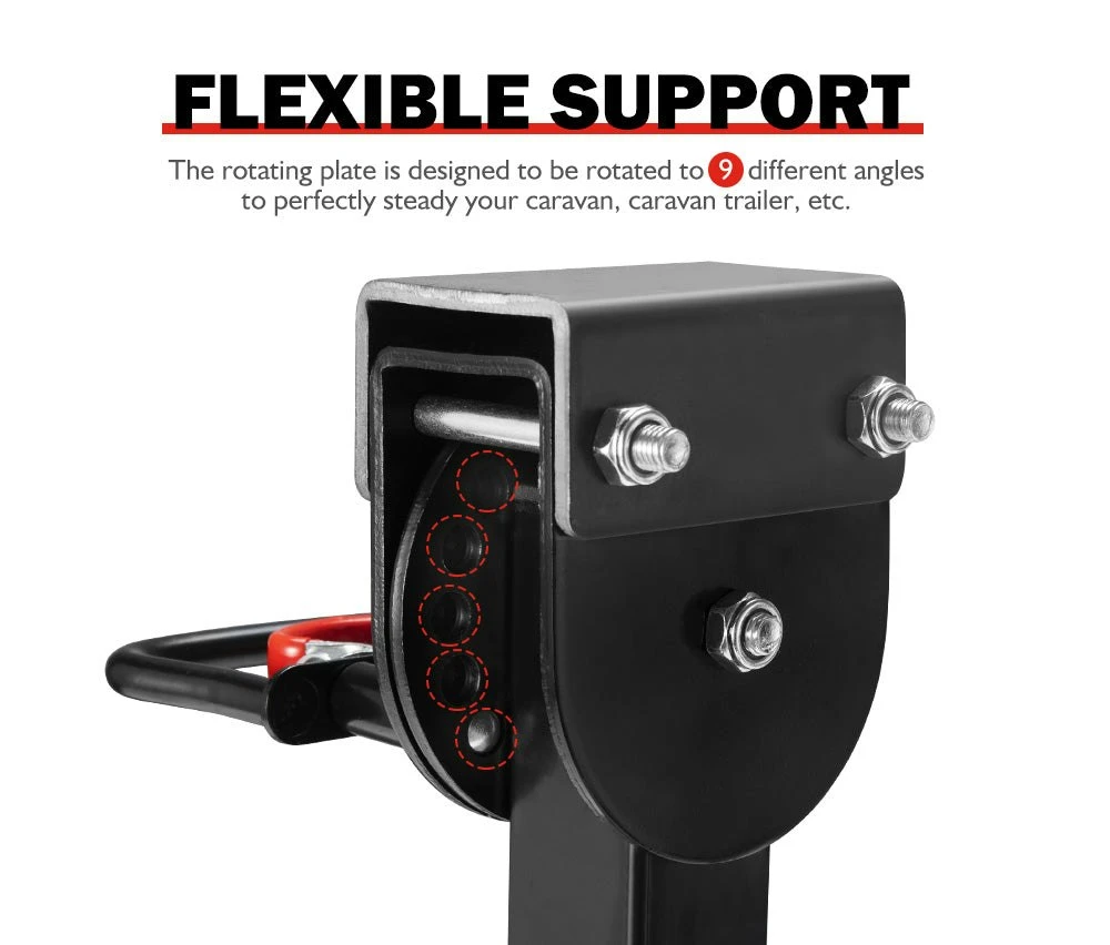 4x 400mm Corner Legs Drop Down W/Handle Steel Base 1200LBS 4 4x 400mm Corner Legs Drop Down W/Handle Steel Base 1200LBS - Image 4