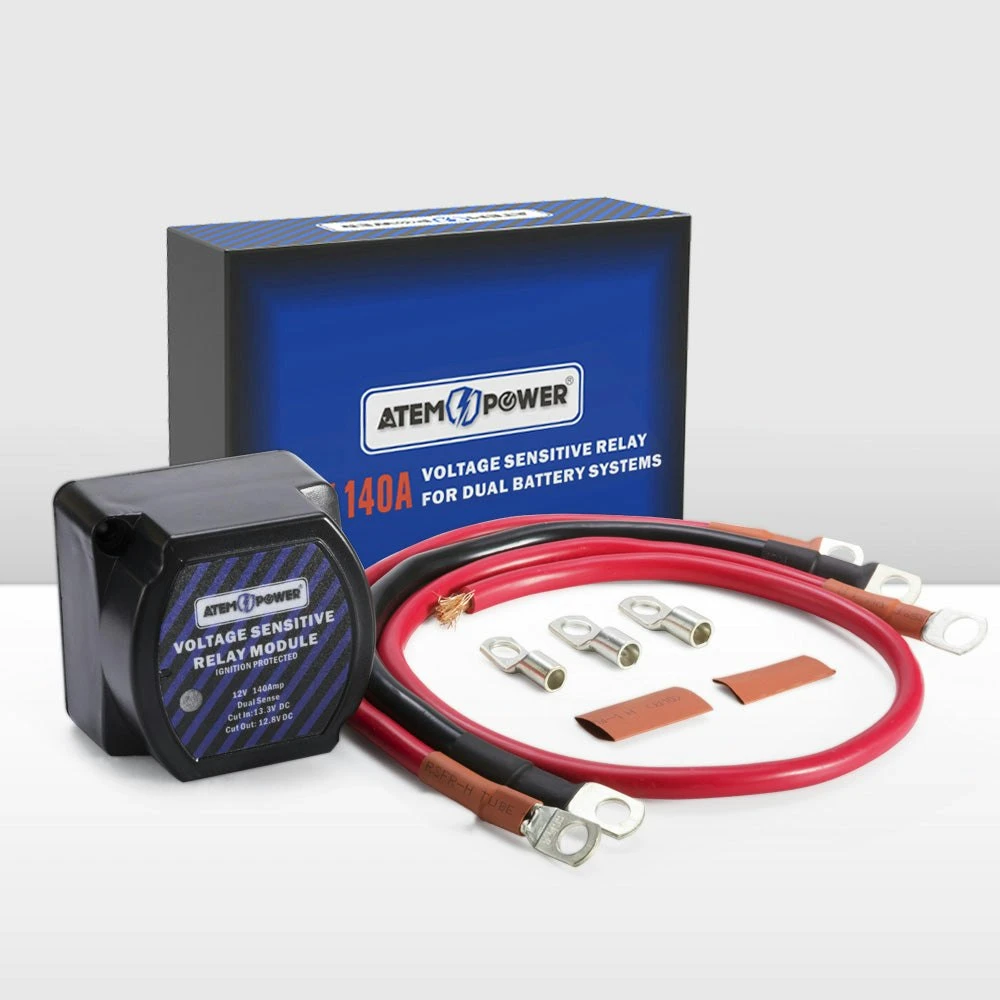 140A Voltage Sensitive Relay Vsr 12V Dual Battery System Isolator 1 140A Voltage Sensitive Relay Vsr 12V Dual Battery System Isolator