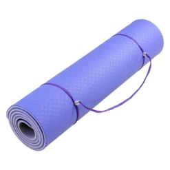 Powertrain Eco-Friendly TPE Pilates Exercise Yoga Mat 8mm - Light Purple -Outdoor Equipment Sales Shop VGsizX49J DzbEnc28wEl H78