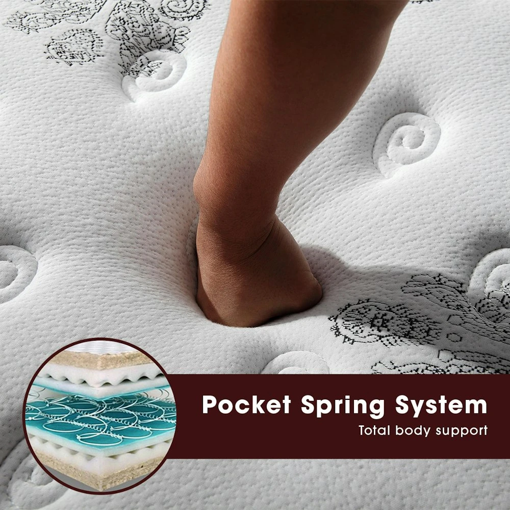 Laura Hill Single Mattress With Euro Top - 34cm 4 Laura Hill Single Mattress With Euro Top - 34cm - Image 4