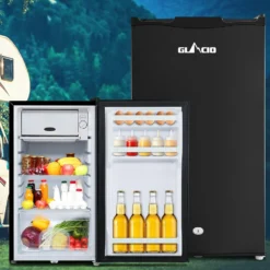 Glacio 95L Portable Fridge Bar Freezer Cooler Upright 12V/24V/240V Caravan 4WD Car Camping Black -Outdoor Equipment Sales Shop VnfgntYmuckoWkEWylWNOG 1Y