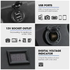 Battery Box 12V Portable Deep Cycle AGM Universal Camping Large Marine -Outdoor Equipment Sales Shop W9I6UdLvlI0n1XQimeGGJIRcs