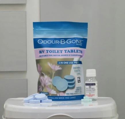 50x8g RV Toilet Tablets With 10x2g Mini Oxygen Tablets 2 50x8g RV Toilet Tablets With 10x2g Mini Oxygen Tablets - Image 2