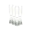 D-Still Unbreakable Champagne Flute With Bubble Base 180ml - Set Of 4