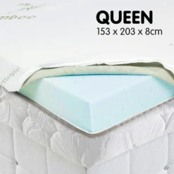 Laura Hill Cool GEL Memory Foam Mattress Topper - Queen -Outdoor Equipment Sales Shop YKf60jfAOT9Ux q79npQmaprw