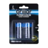 Brillar C Platinum Alkaline Batteries 2pk