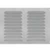 Aluminium Vent 225x150 Silver