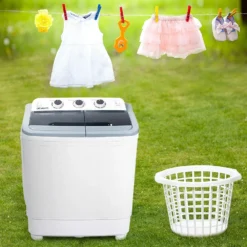 Devanti 5kg Mini Portable Washing Machine Twin Tub Spin Camping Caravan Outdoor 13 Devanti 5kg Mini Portable Washing Machine Twin Tub Spin Camping Caravan Outdoor -Outdoor Equipment Sales Shop Z3d6ts5FIWfG jSoL8M tycAg