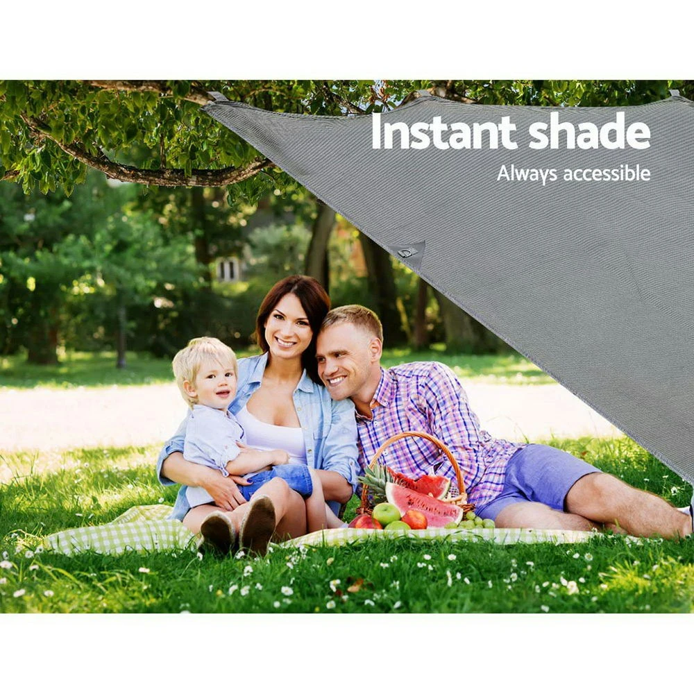 Caravan Privacy Screens Roll Out Awning 4.3X1.95M End Wall Side Sun Shade Screen 5 Caravan Privacy Screens Roll Out Awning 4.3X1.95M End Wall Side Sun Shade Screen - Image 5