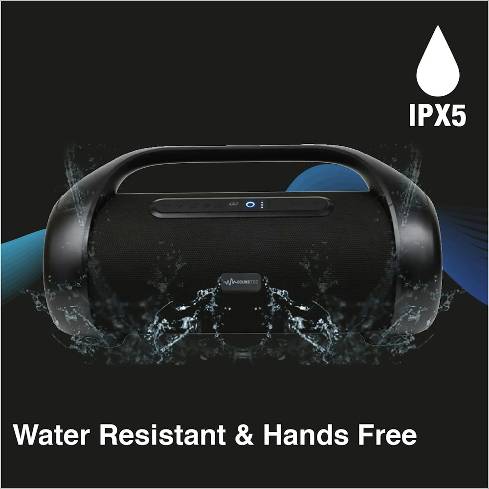 SoundTec Superb Boombox - Portable Outdoor Speaker For Camping & RV Adventures 5 SoundTec Superb Boombox - Portable Outdoor Speaker For Camping & RV Adventures - Image 5