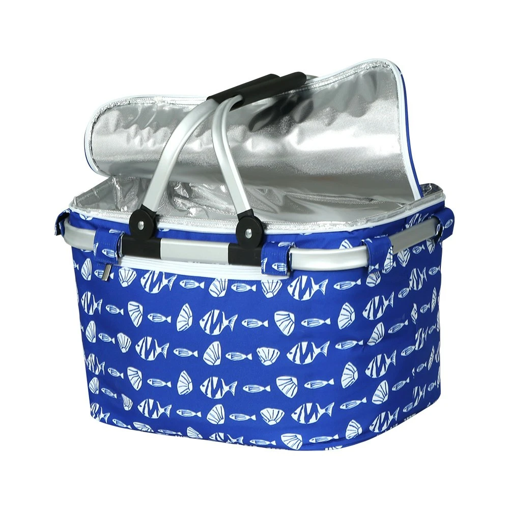 Alfresco Picnic Basket Folding Large Bag Cooler 2 Alfresco Picnic Basket Folding Large Bag Cooler - Image 2