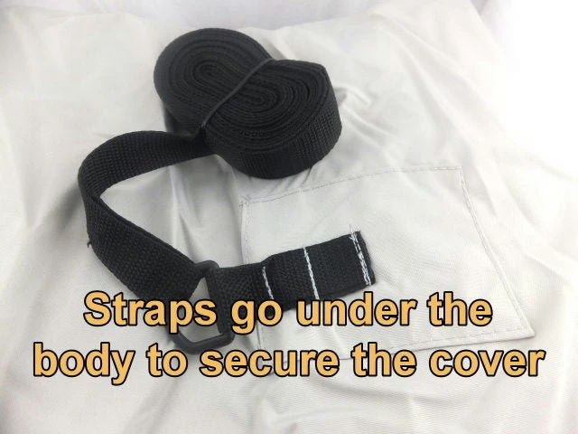 Kaiser Heavy Duty 10-12ft Camper Trailer Cover 300D Polyester UV 6 Kaiser Heavy Duty 10-12ft Camper Trailer Cover 300D Polyester UV - Image 6