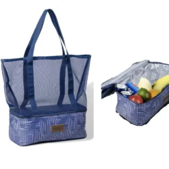 Extra Large 2-in-1 Insulated Mesh Tote Bag Zipper Cooler Picnic Storage Beach Makena -Outdoor Equipment Sales Shop bQTIoJW1OyaYAxwuse5 rrqCg