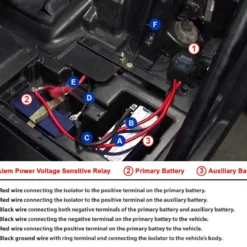 140A Voltage Sensitive Relay Vsr 12V Dual Battery System Isolator 16 140A Voltage Sensitive Relay Vsr 12V Dual Battery System Isolator -Outdoor Equipment Sales Shop c6X xvbj1XRgjFMiY990tb93s