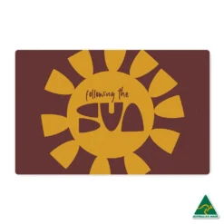 Following The Sun Doormat
