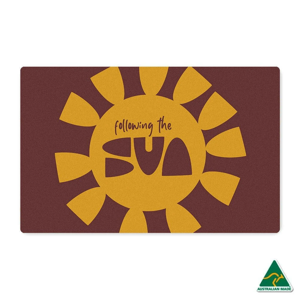 Following The Sun Doormat 1 Following The Sun Doormat