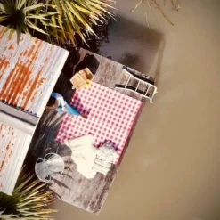 Cherry Gingham Mat 1.8X1.8M -Outdoor Equipment Sales Shop cMRv70IoYqRsOVe7PeEwWUSso