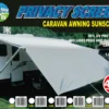 On The Road Rv Privacy Screen 5.2m 180gsm