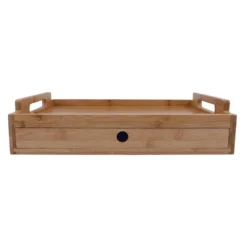 Bamboo Serving Tray With Drawer -Outdoor Equipment Sales Shop dESSN4gONOJ1UL3O2HM71kCKs