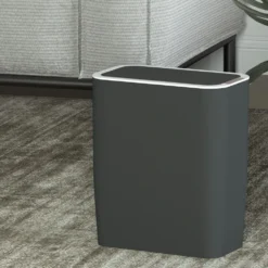 Devanti Motion Sensor Bin Rubbish Bin Ash Black 9L