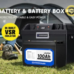 Atem Power Battery Box Dual Battery System Built-in VSR Isolator + 12V 100Ah Lithium Battery 11 Atem Power Battery Box Dual Battery System Built-in VSR Isolator + 12V 100Ah Lithium Battery -Outdoor Equipment Sales Shop eh0s9rSuMIdybSLo49gMjvEm8
