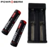 Powa Beam 18650 Battery & Charger Kit - 2600mAh