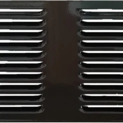 Ventilation Grill Louvre Black 233mm X 148mm