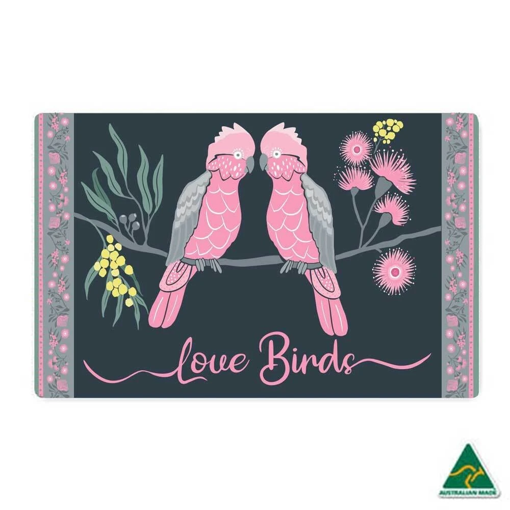 Love Birds Doormat 1 Love Birds Doormat