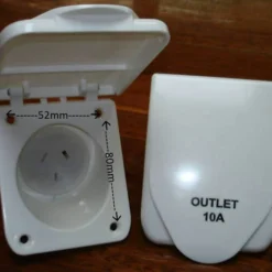 Outdoor Equipment Sales Shop 38 10 Amp Power Outlet White
