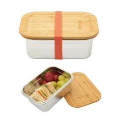 Clevinger Stainless Steel Bamboo Medium Lunch Box 800ml 24 Clevinger Stainless Steel Bamboo Medium Lunch Box 800ml -Outdoor Equipment Sales Shop hiLuw5T5SkSBzKUZj0IuJL0ZA