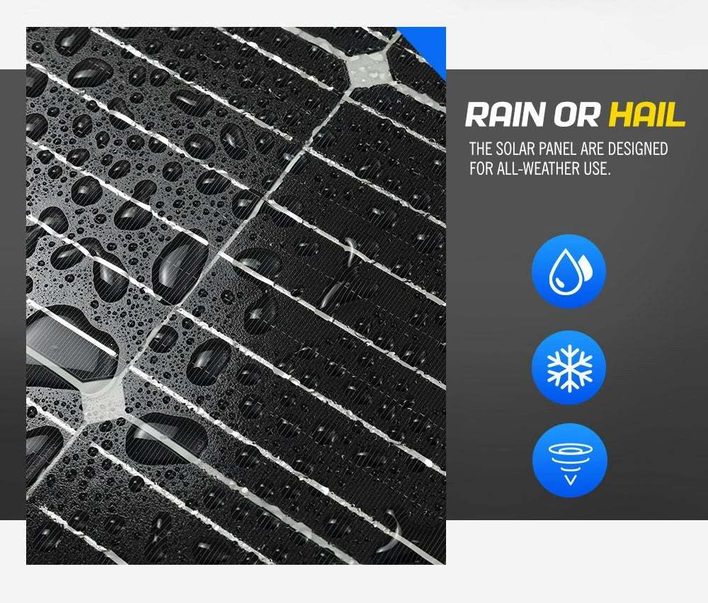 Atem Power 12V 200W Solar Panel Kit Mono Fixed + Solar Mounting Brackets 6 Atem Power 12V 200W Solar Panel Kit Mono Fixed + Solar Mounting Brackets - Image 6