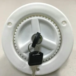 White 25mm Lockable Water Filler